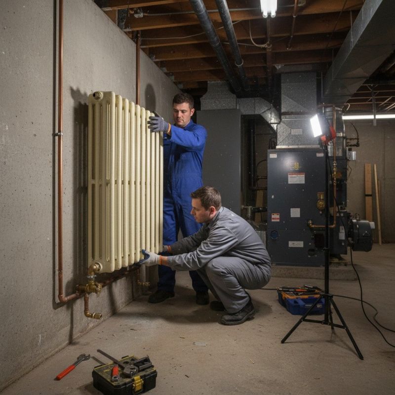 Forced Air Heating System Installation